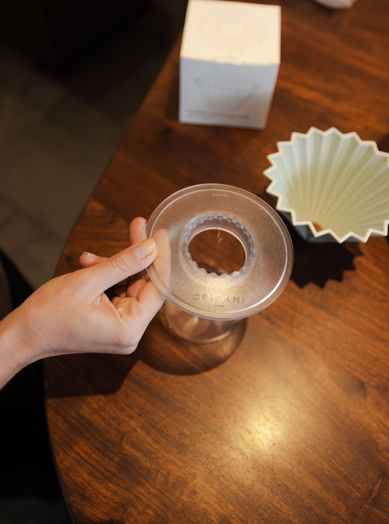 Origami Dripper Holder