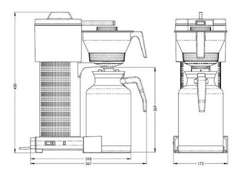 Moccamaster CDT Grand 1.8L