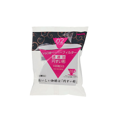 Hario V60 Filter Papers - 100 Pack